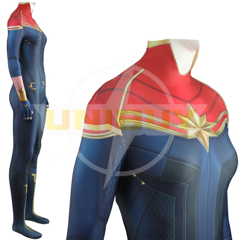 Captain Marvel 2 Suit Costume Cosplay Carol Danvers Bodysuit For Kids Adult Unibuy