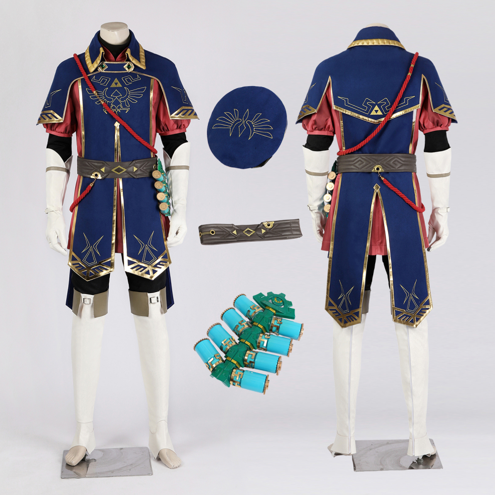 Link Royal Guard Uniform Costume Cosplay Suit The Legend of Zelda Tears of the Kingdom Unibuy