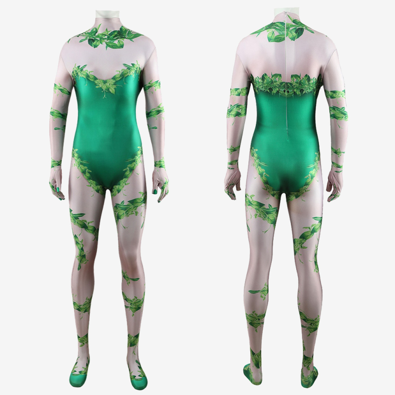 Batman Hush Poison Ivy Bodysuit Costume Cosplay Suit For Kids Adult Unibuy