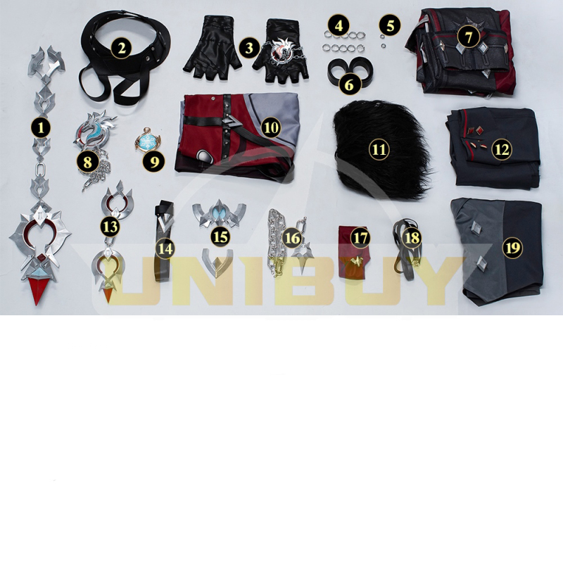 Genshin Impact Wriothesley Costumes Cosplay Suit Unibuy