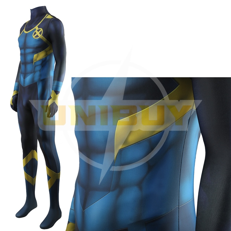 X-Men Cyclops Bodysuit Cosplay Costume Suit For Kids Adult Unibuy