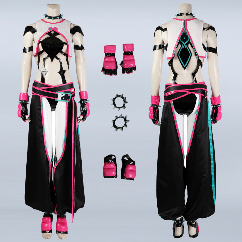 Street Fighter 6 Juri Costume Cosplay Suit Unibuy