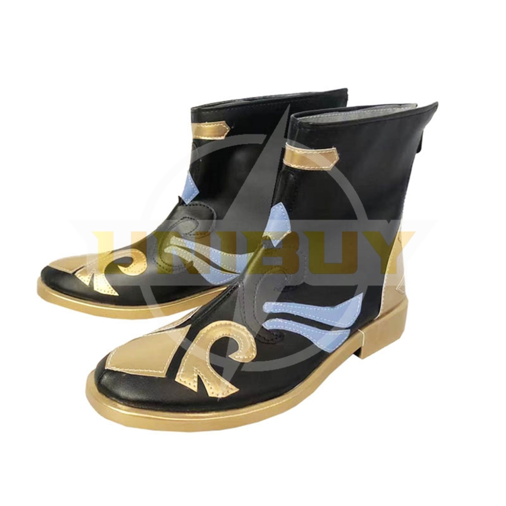 Genshin Impact Neuvillette Shoes Cosplay Men Boots Unibuy