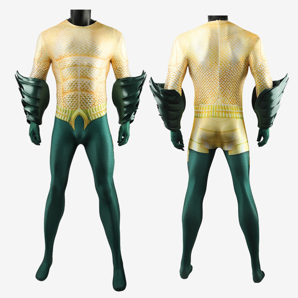 Aquaman Bodysuit Costume Cosplay Suit Arthur Curry For Kids Adult Unibuy