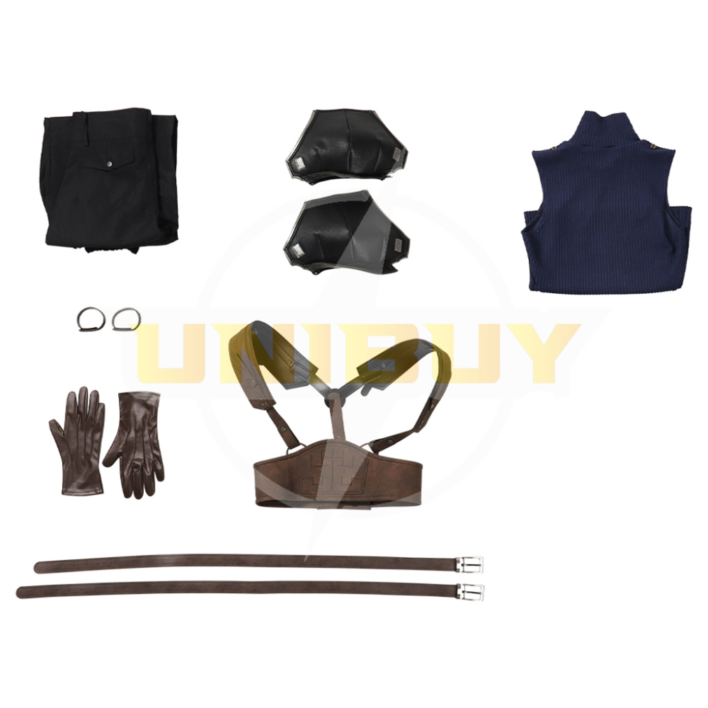 Final Fantasy VII Zack Fair Costume Cosplay Suit Blue Ver. Unibuy