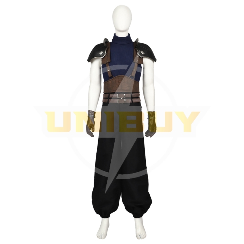 Final Fantasy VII Zack Fair Costume Cosplay Suit Blue Ver. Unibuy