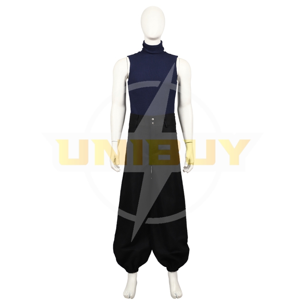 Final Fantasy VII Zack Fair Costume Cosplay Suit Blue Ver. Unibuy