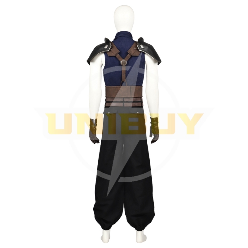 Final Fantasy VII Zack Fair Costume Cosplay Suit Blue Ver. Unibuy