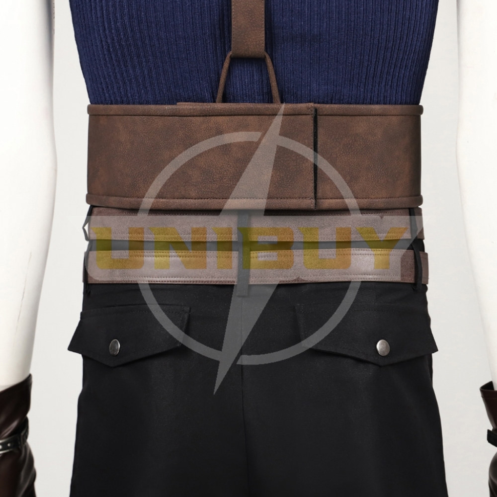 Final Fantasy VII Zack Fair Costume Cosplay Suit Blue Ver. Unibuy