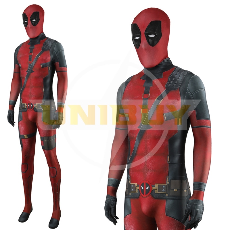 Deadpool 3 Bodysuit Costume Cosplay Suit Wade Wilson for Kids Adults Unibuy