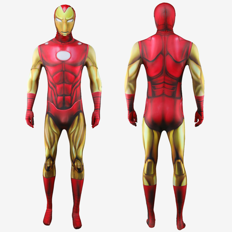 Avengers Iron Man Cosplay Costume Suit Tony Stark For Men Kids Unibuy