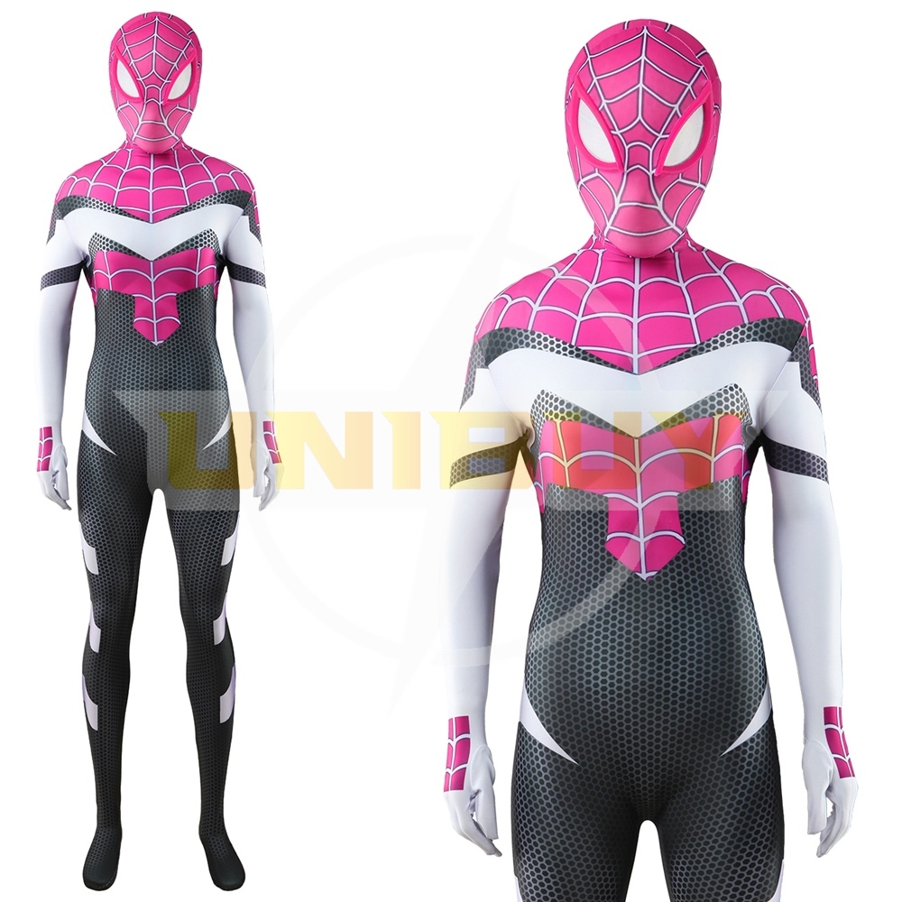 Gwen Stacy Costume Cosplay Suit Spider-Man Across the Spider-Verse Bodysuit For Kids Adult Unibuy