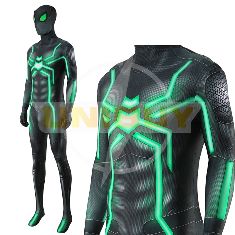 Marvel's Spider-Man Stealth Big Time Suit Costume Cosplay For Kids Adult Ver.1 Unibuy