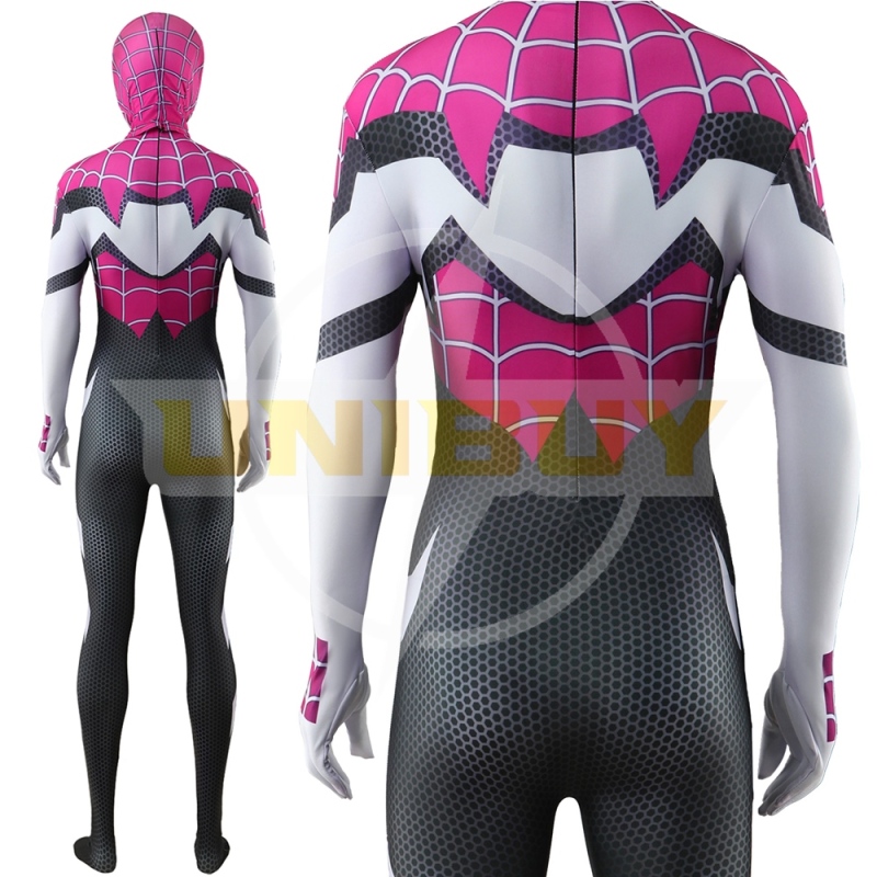 Gwen Stacy Costume Cosplay Suit Spider-Man Across the Spider-Verse Bodysuit For Kids Adult Unibuy