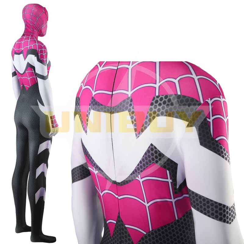 Gwen Stacy Costume Cosplay Suit Spider-Man Across the Spider-Verse Bodysuit For Kids Adult Unibuy