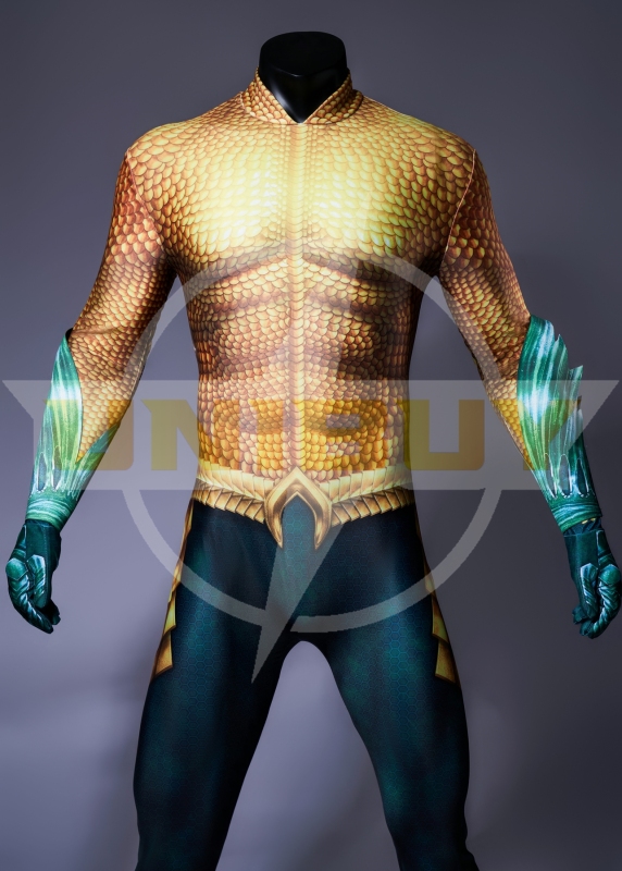 Aquaman Arthur Curry Bodysuit Costume Cosplay Suit for Adults Kids Unibuy