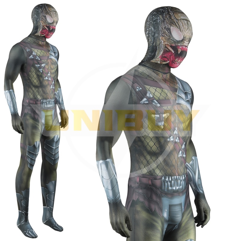 Aliens vs Predator 2 Wolf Predator Costume Cosplay Jumpsuit Bodysuit Unibuy