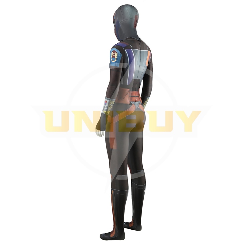 Star Wars Rebels Sabine Wren Bodysuit Costume Cosplay Suit For Kids Men Unibuy