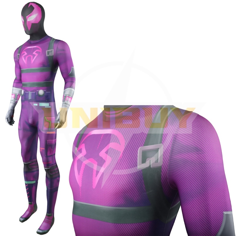 Spider-Man Into the Spider-Verse Prowler Bodysuit Cosplay Costume Suit For Kids Adult Unibuy