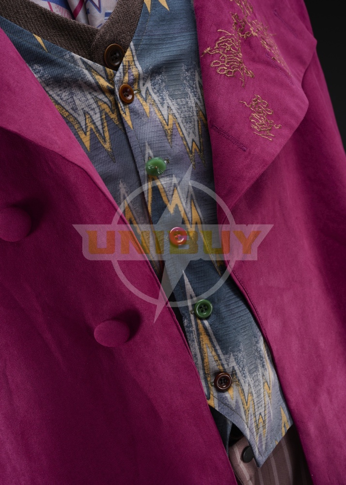 Willy Wonka Costume Cosplay Suit with Coat Unibuy