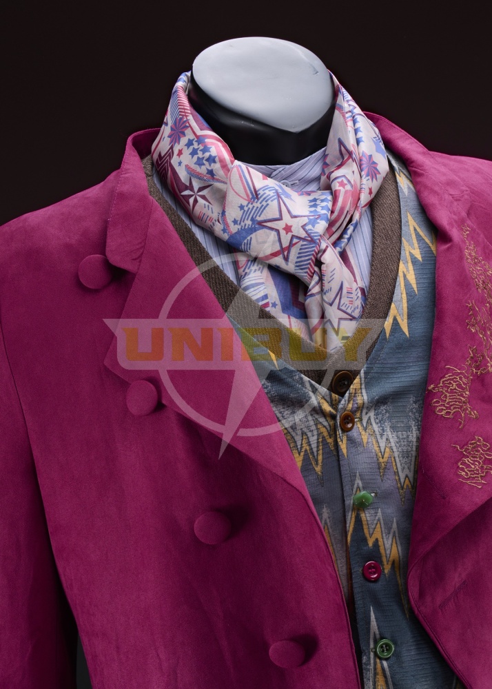 Willy Wonka Costume Cosplay Suit with Coat Unibuy