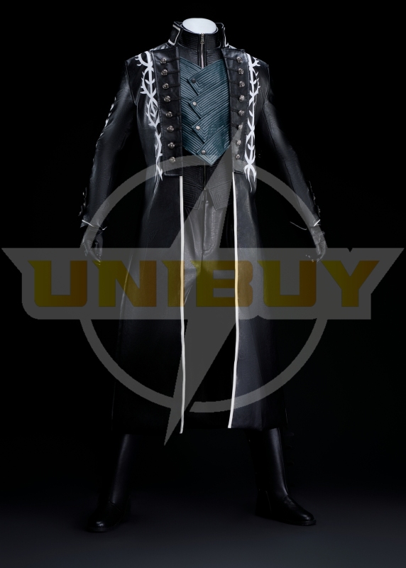 Devil May Cry DMC 5 Vergil Costume Cosplay Suit with Coat Unibuy