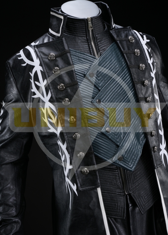 Devil May Cry DMC 5 Vergil Costume Cosplay Suit with Coat Unibuy