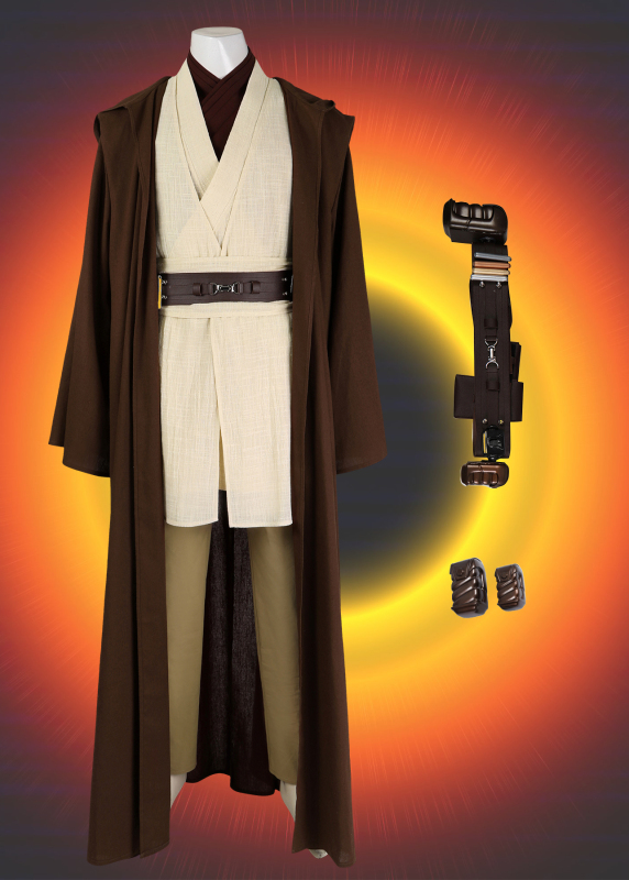 Star Wars Revenge of the Sith Obi-Wan Kenobi Costume Cosplay Suit Unibuy