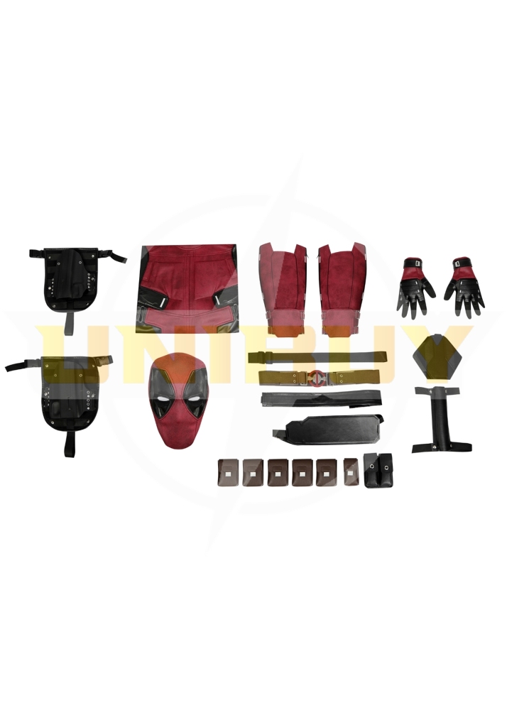 Deadpool Cosplay Costume Suit Wade Wilson Unibuy