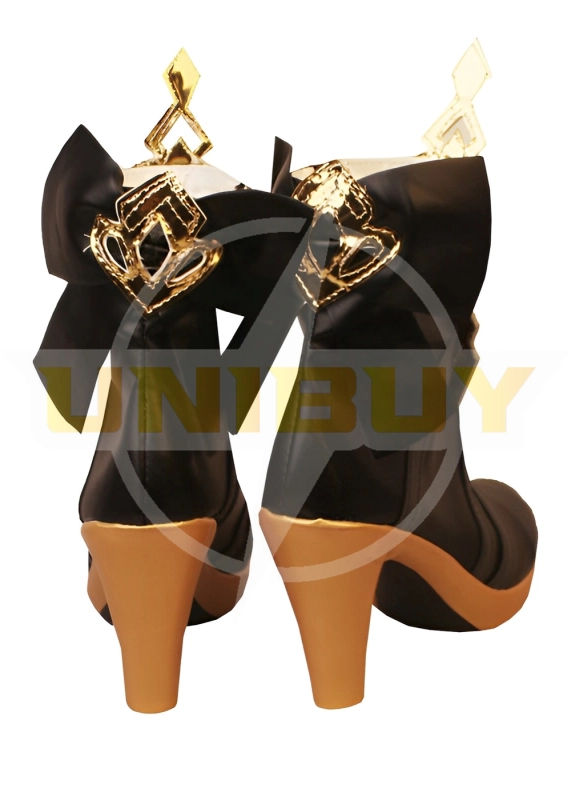 Genshin Impact Navia Shoes Cosplay Women Boots Unibuy