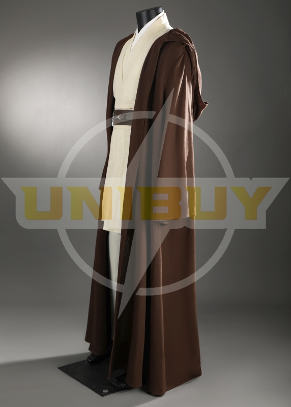 Star Wars II Attack of the Clones Obi-Wan Kenobi Costume Cosplay Suit Unibuy