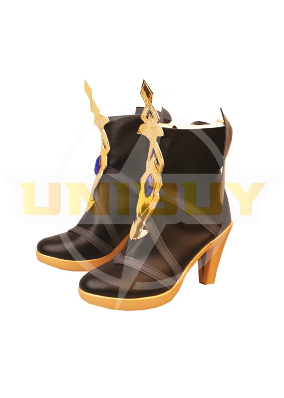 Genshin Impact Navia Shoes Cosplay Women Boots Unibuy