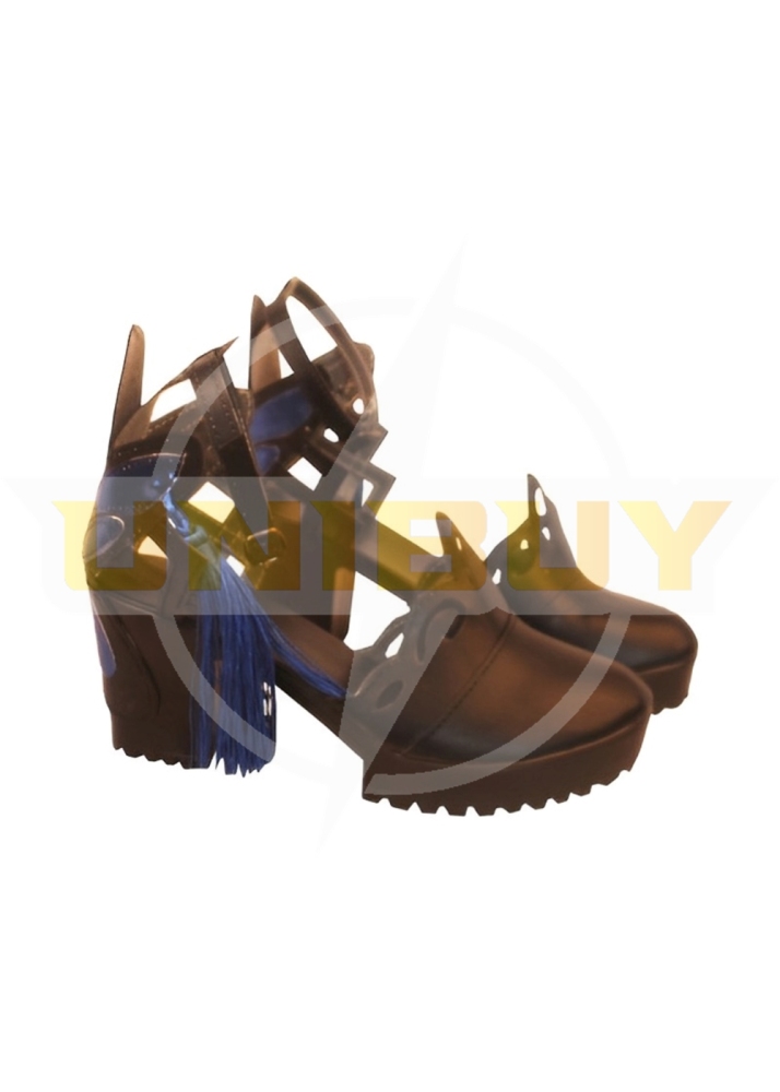 Genshin Impact Keqing Shoes Cosplay Women Boots Unibuy