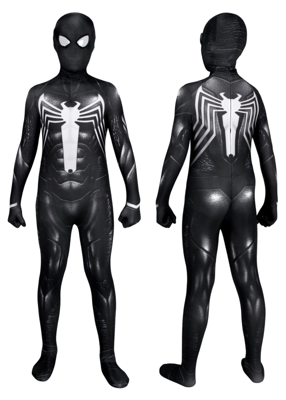 Marvel Spiderman 2 Venom Suit Costume Cosplay Kids Unibuy