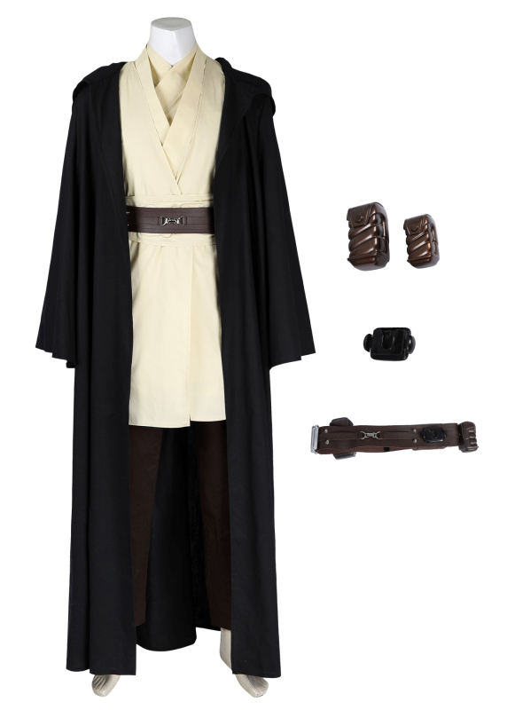 Star Wars Qui-Gon Jinn Costume Cosplay Suit The Phantom Menace Unibuy