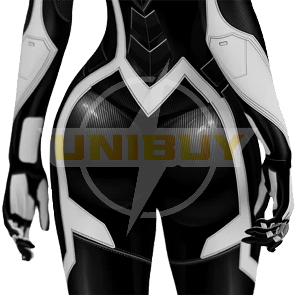 PS5 Marvel's Spider-Man 2 Black Cat Costume Cosplay Bodysuit for Adult Kids Unibuy