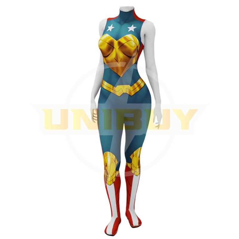 Captain America Costume Cosplay Suit Bodysuit Female Ver. For Men Kids Unibuy