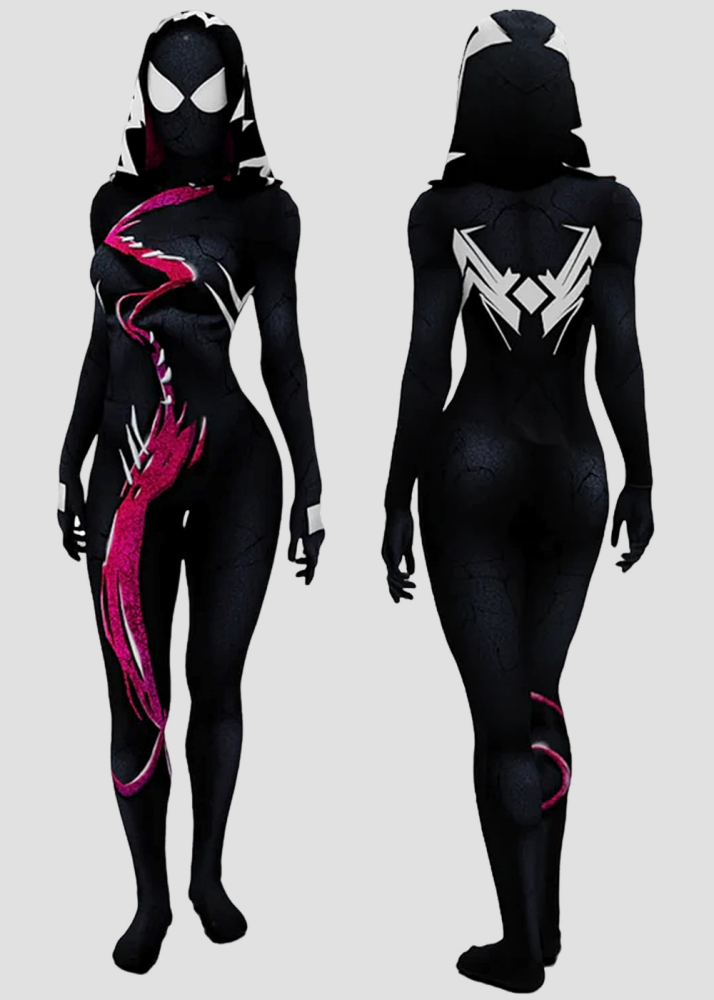 Spider Gwen Stacy Costume Cosplay Suit Venom For Kids Adult Unibuy