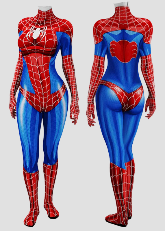 Venom Spider-man Female Costume Cosplay Bodysuit for Adult Kids Unibuy