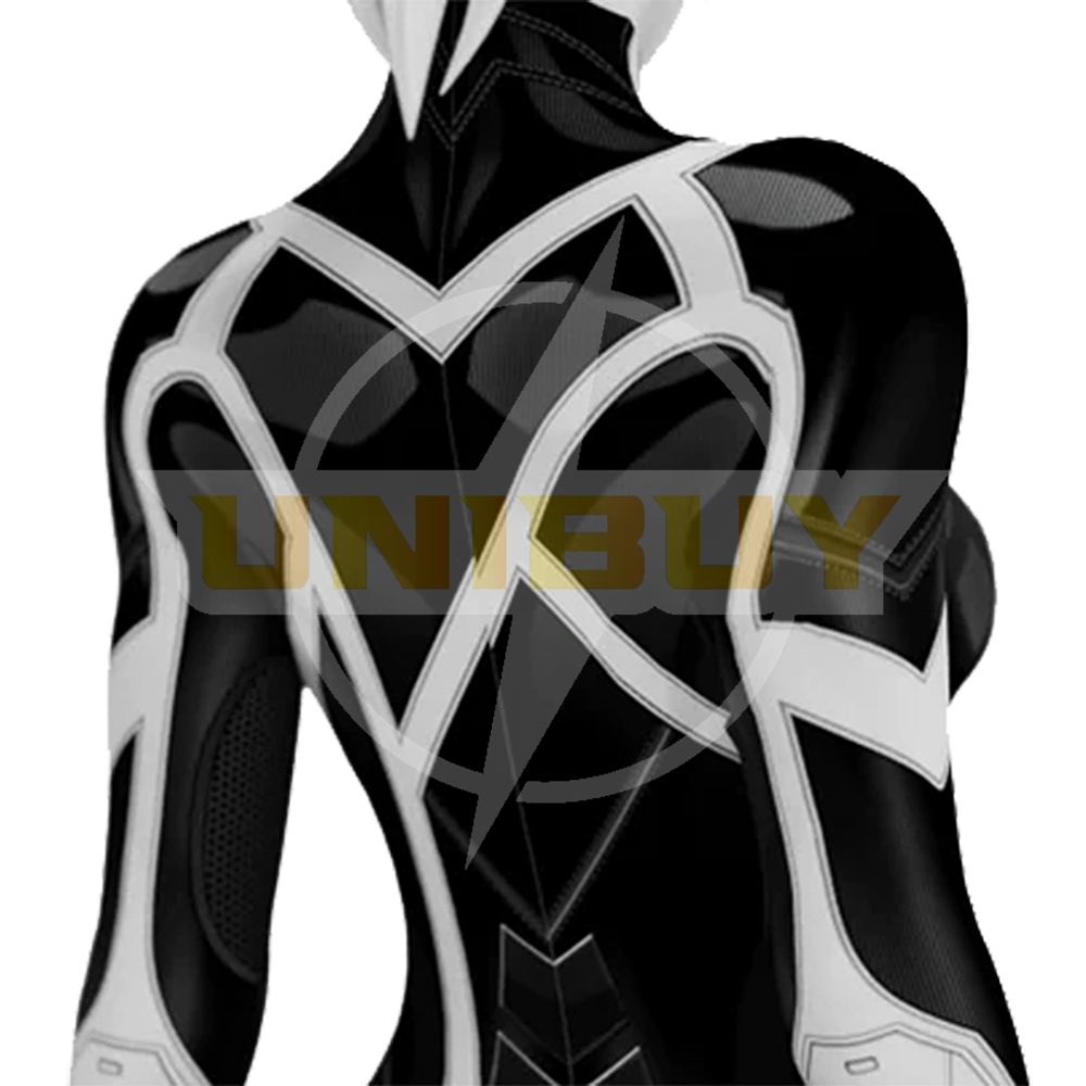 PS5 Marvel's Spider-Man 2 Black Cat Costume Cosplay Bodysuit for Adult Kids Unibuy