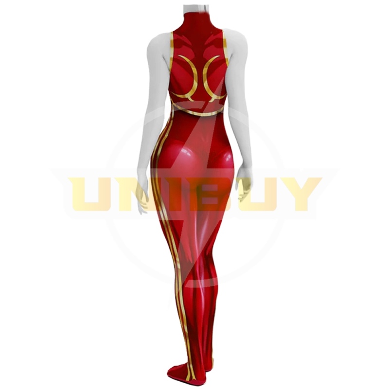 Street Fighter 2 Chun-Li Costume Cosplay Bodysuit for Adult Kids Unibuy