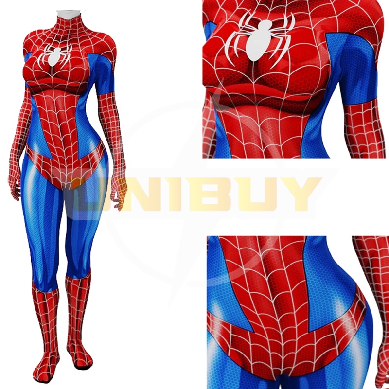 Venom Spider-man Female Costume Cosplay Bodysuit for Adult Kids Unibuy