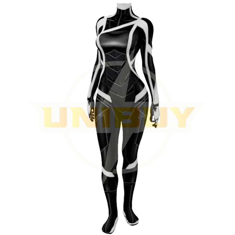 PS5 Marvel's Spider-Man 2 Black Cat Costume Cosplay Bodysuit for Adult Kids Unibuy