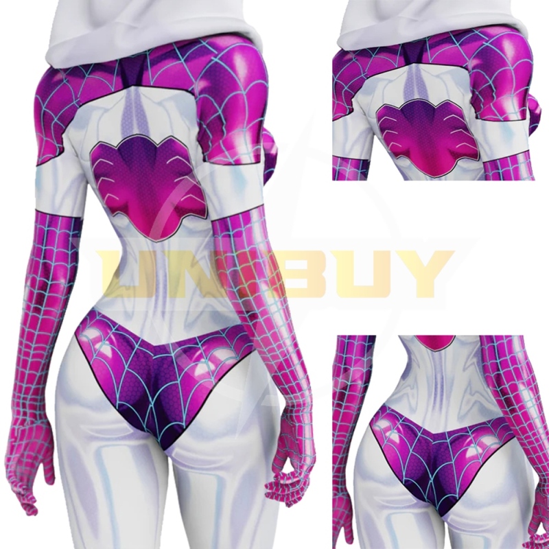 Spider Gwen Stacy Costume Cosplay Suit Venom Pink For Kids Adult Unibuy