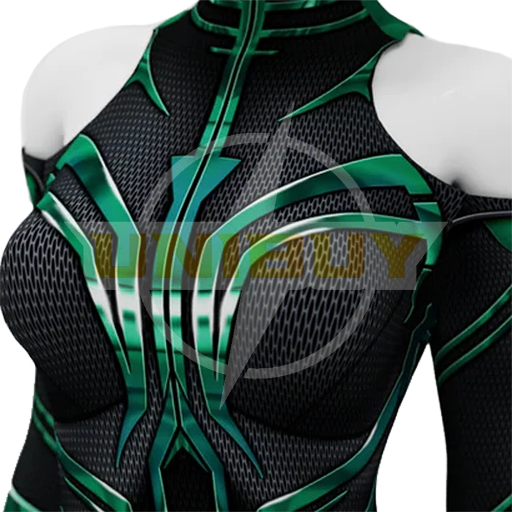 Thor Ragnarok Hela Bodysuit Cosplay Costume Suit Goddess of Death for Adult Kids Unibuy