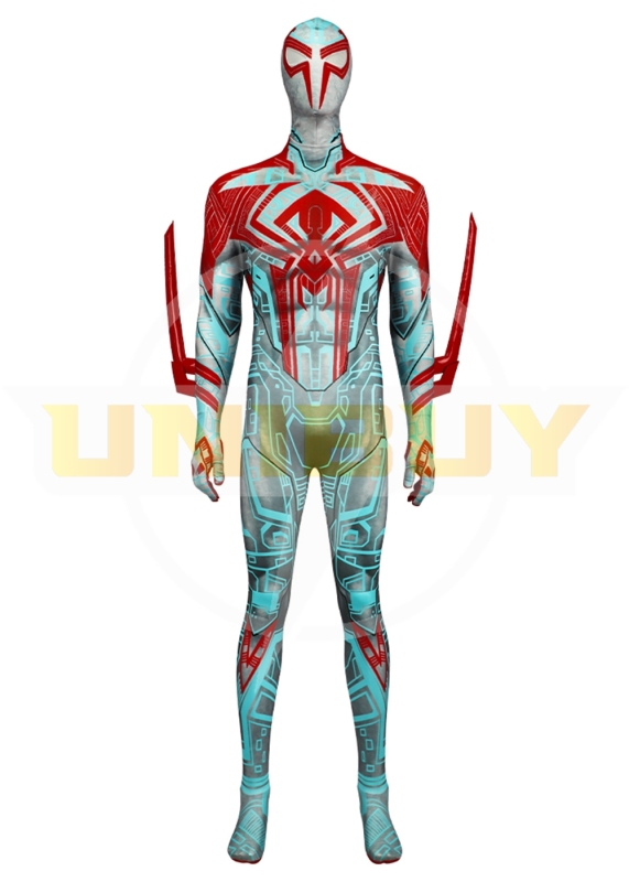 Spider-Man 2099 Bodysuit Costume Cosplay Suit for Adults Kids Unibuy