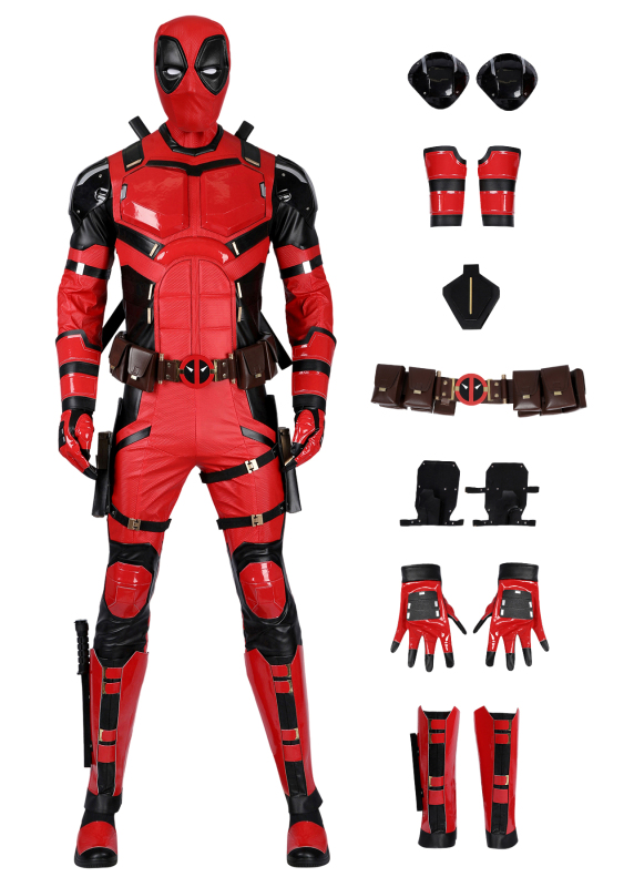 Deadpool & Wolverine Samurai Costume Cosplay Suit Wade Winston Unibuy