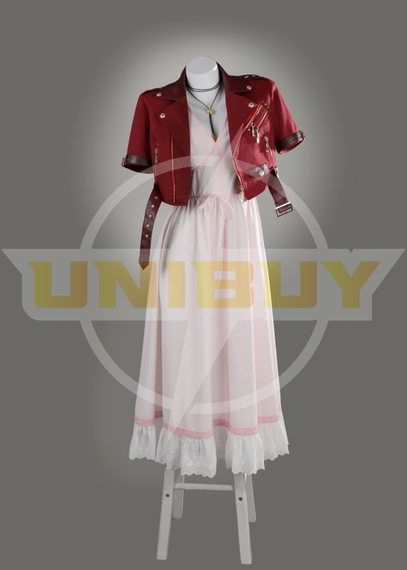 Final Fantasy VII Rebirth Aerith Gainsborough Dress Costume Cosplay Suit Unibuy