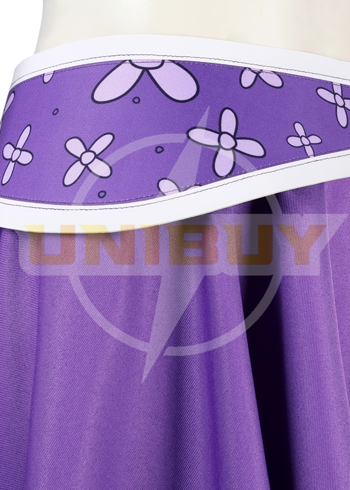 ONE PIECE Nico Robin Costume Cosplay Suit Purple Unibuy