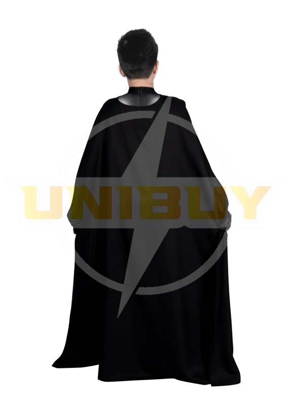 The Flash Batman Kids Costume Cosplay Suit with Cloak Unibuy
